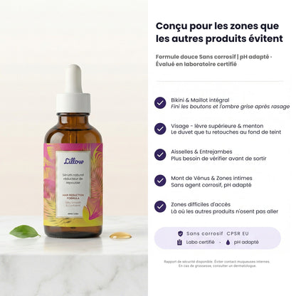 Sérum naturel réducteur de repousse